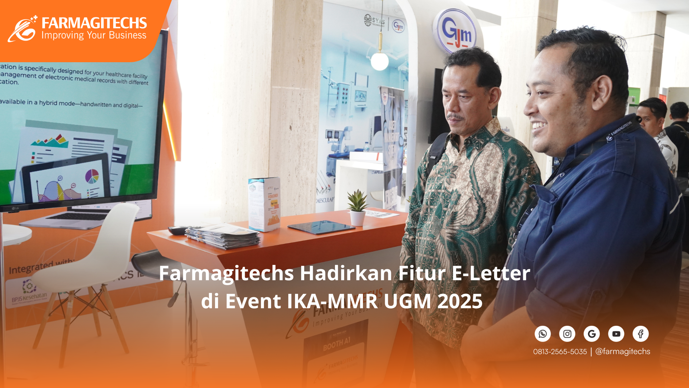 Farmagitechs hadirkan fitur E-Letter dalam acara IKA MMR UGM 2025