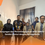 Kunjungan dan Penandatanganan MOU SMK N 1 Sanden, Bantul, Yogyakarta