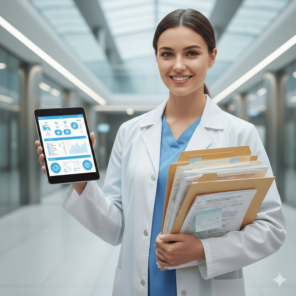 aplikasi rekam medis hybrid