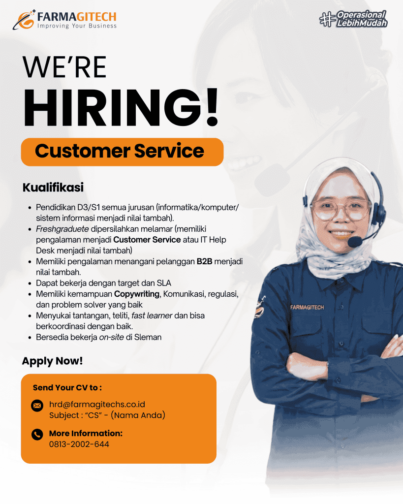 Lowongan Customer Service